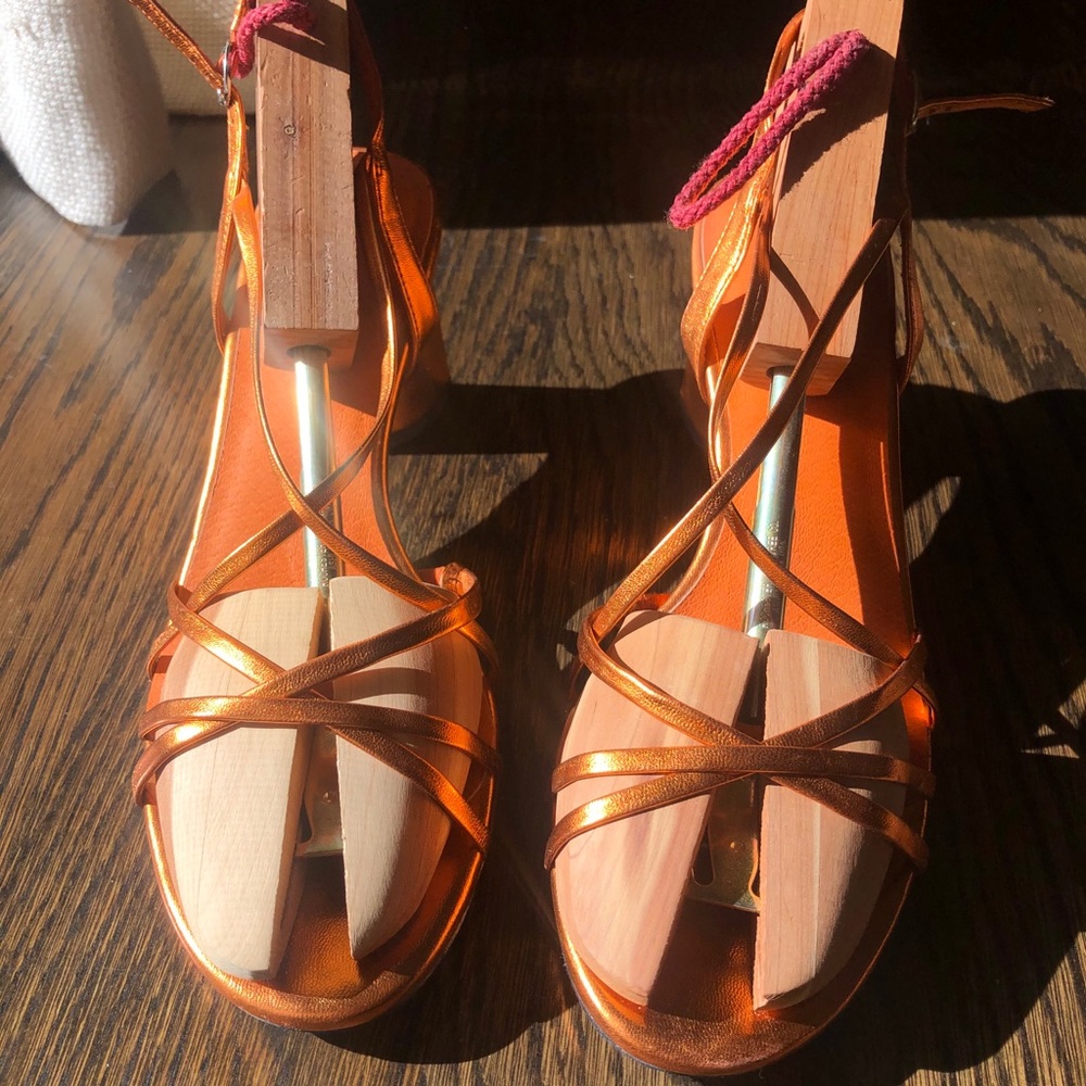 Jeffery Campbell desi block heel strappy heel